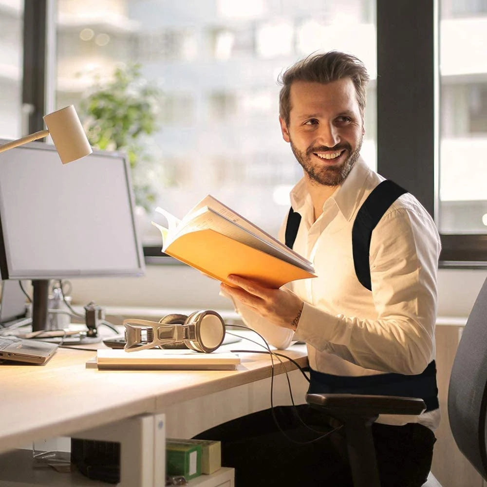 Magnetic Therapy Posture Corrector – Clavicle & Lumbar Support Brace for Men & Women - Image 6