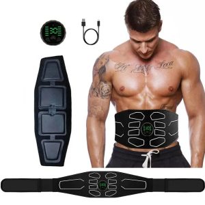 Abdominal Toning Belt – Portable Electronic Muscle Stimulator for Slimming & Core Strength