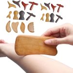 Wood Trigger Point Massage & Gua Sha Tools – Professional Lymphatic Drainage & Wood Therapy for Back, Leg, Hand & Face