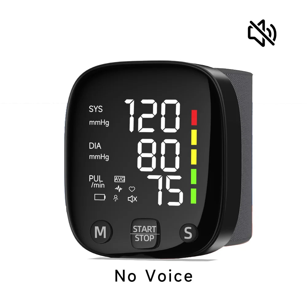 Yongrow Rechargeable Digital Wrist Blood Pressure Monitor – Tonometer & Heart Rate Meter - Image 9