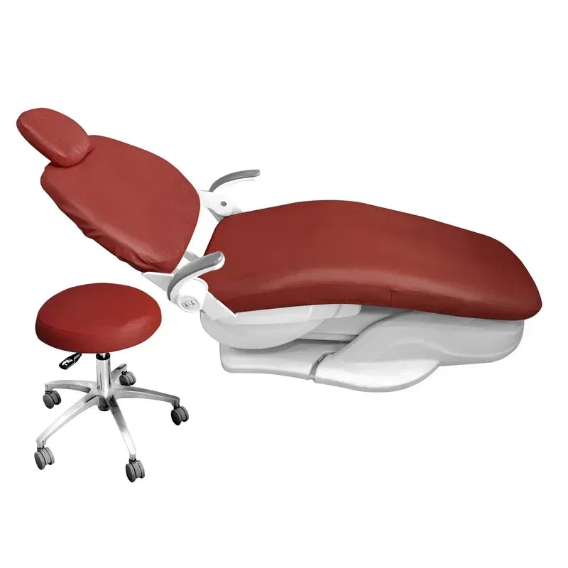 PU Leather Dental Chair Cover Set – Waterproof & Elastic Protective Kit (4pcs) - Image 7