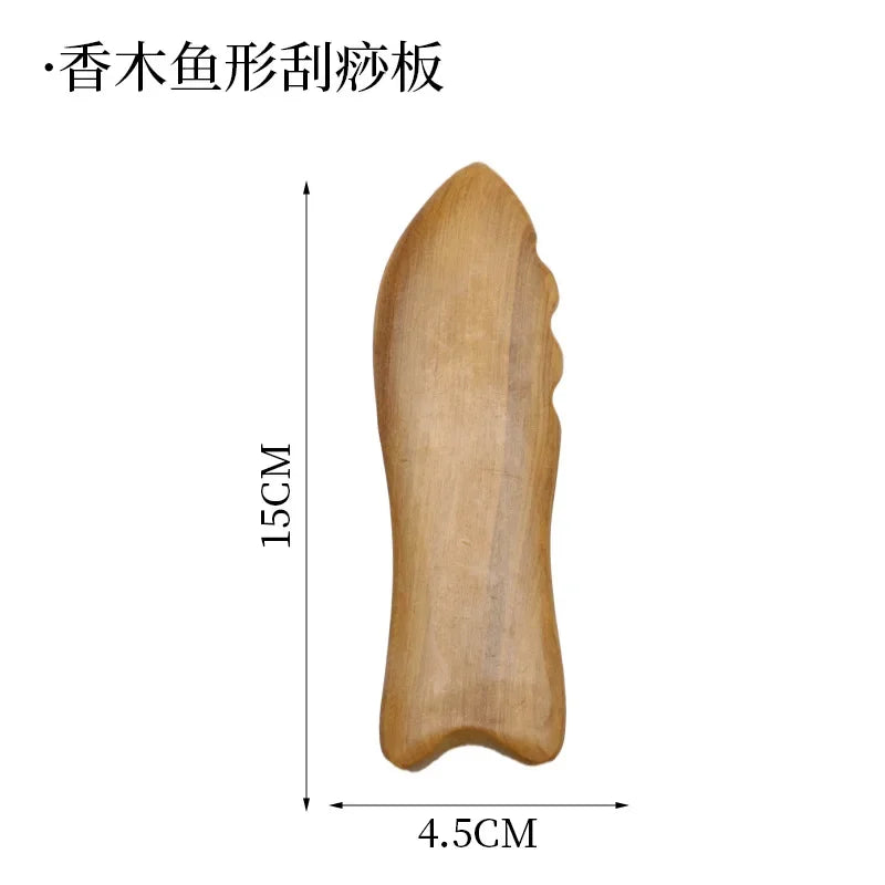 Wood Trigger Point Massage & Gua Sha Tools – Professional Lymphatic Drainage & Wood Therapy for Back, Leg, Hand & Face - Image 5