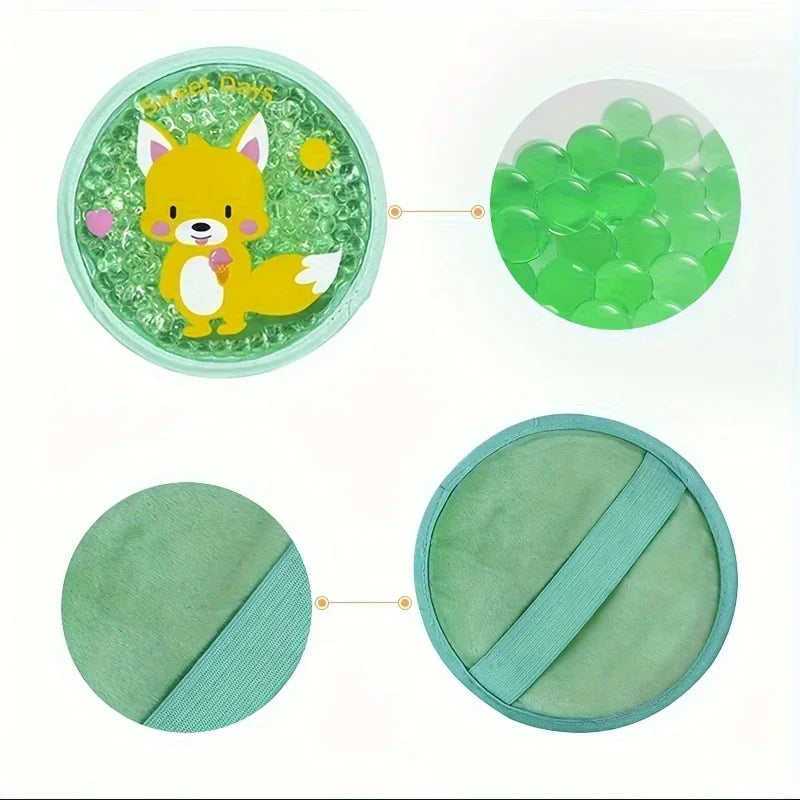 Reusable Cartoon Gel Ice Pack – Dual Hot & Cold Compress for Injuries - Image 4