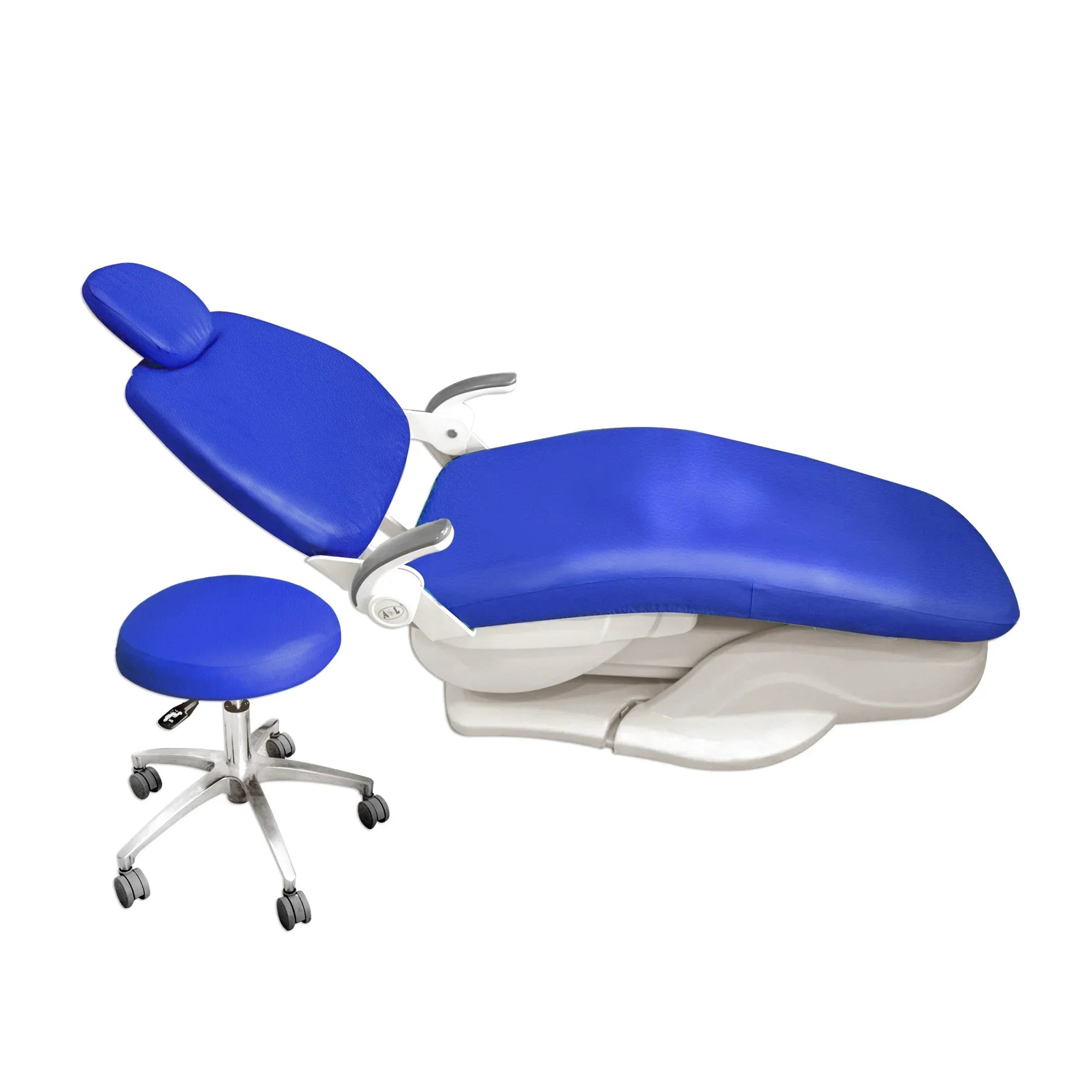 PU Leather Dental Chair Cover Set – Waterproof & Elastic Protective Kit (4pcs) - Image 9