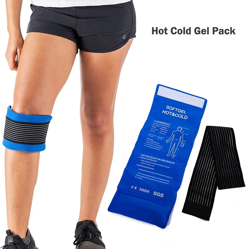 Reusable Hot & Cold Gel Pack – 1PCS Therapy Pad for First Aid, Sports Injuries & Muscle Pain Relief - Image 2