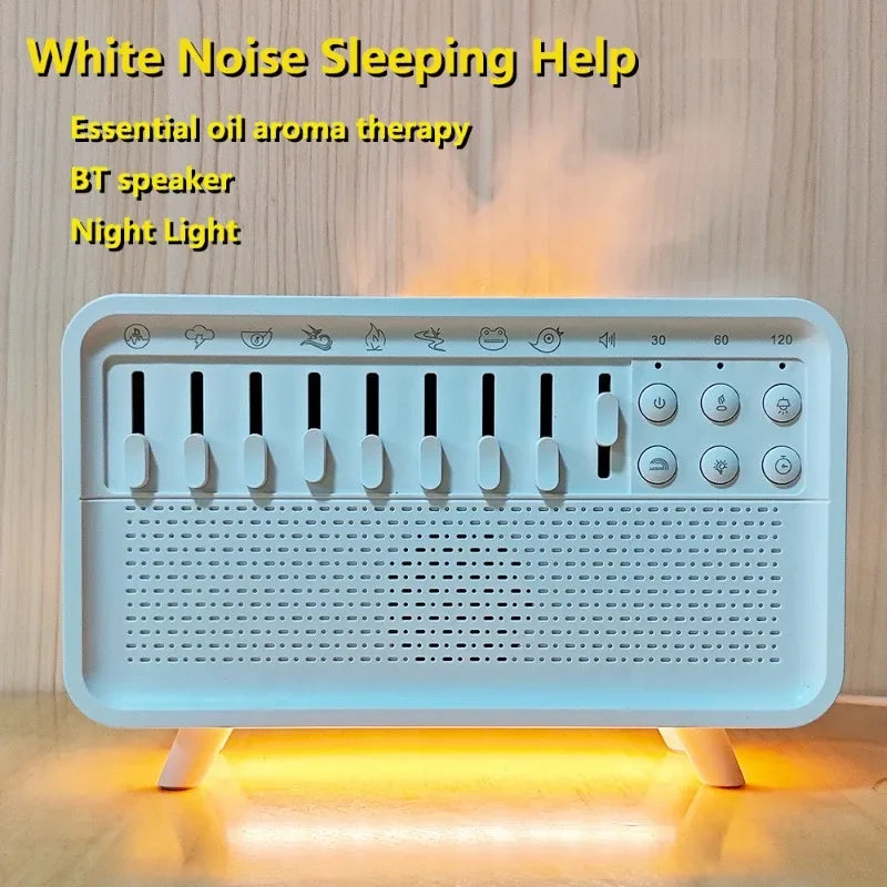 3-in-1 Bluetooth Speaker – White Noise Sleep Aid, Night Light & Humidifier - Image 3