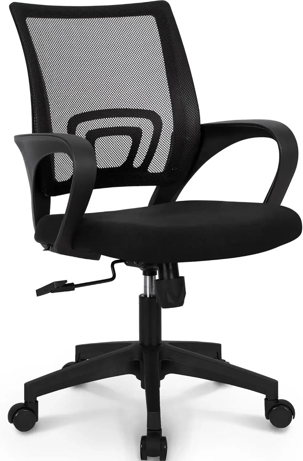 Ergonomic Mid-Back Mesh Office Chair – Adjustable Swivel Desk Chair with Lumbar Support - Image 11
