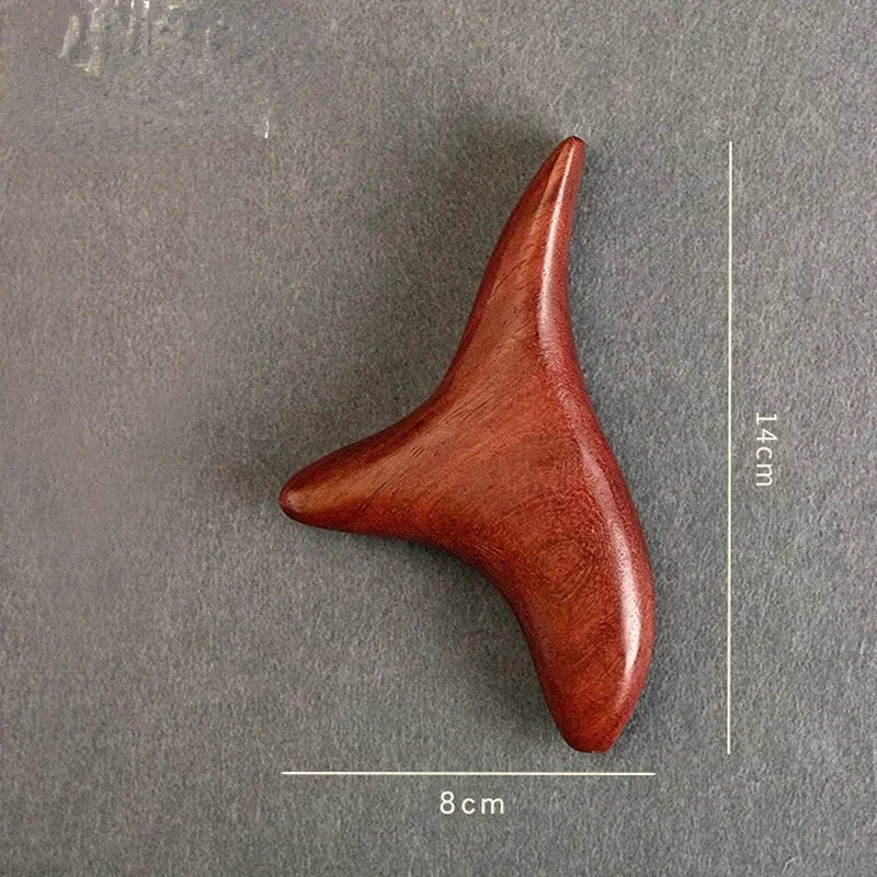 Wood Trigger Point Gua Sha Massage Tools – Professional Lymphatic Drainage & Body Sculpting Set - Image 5