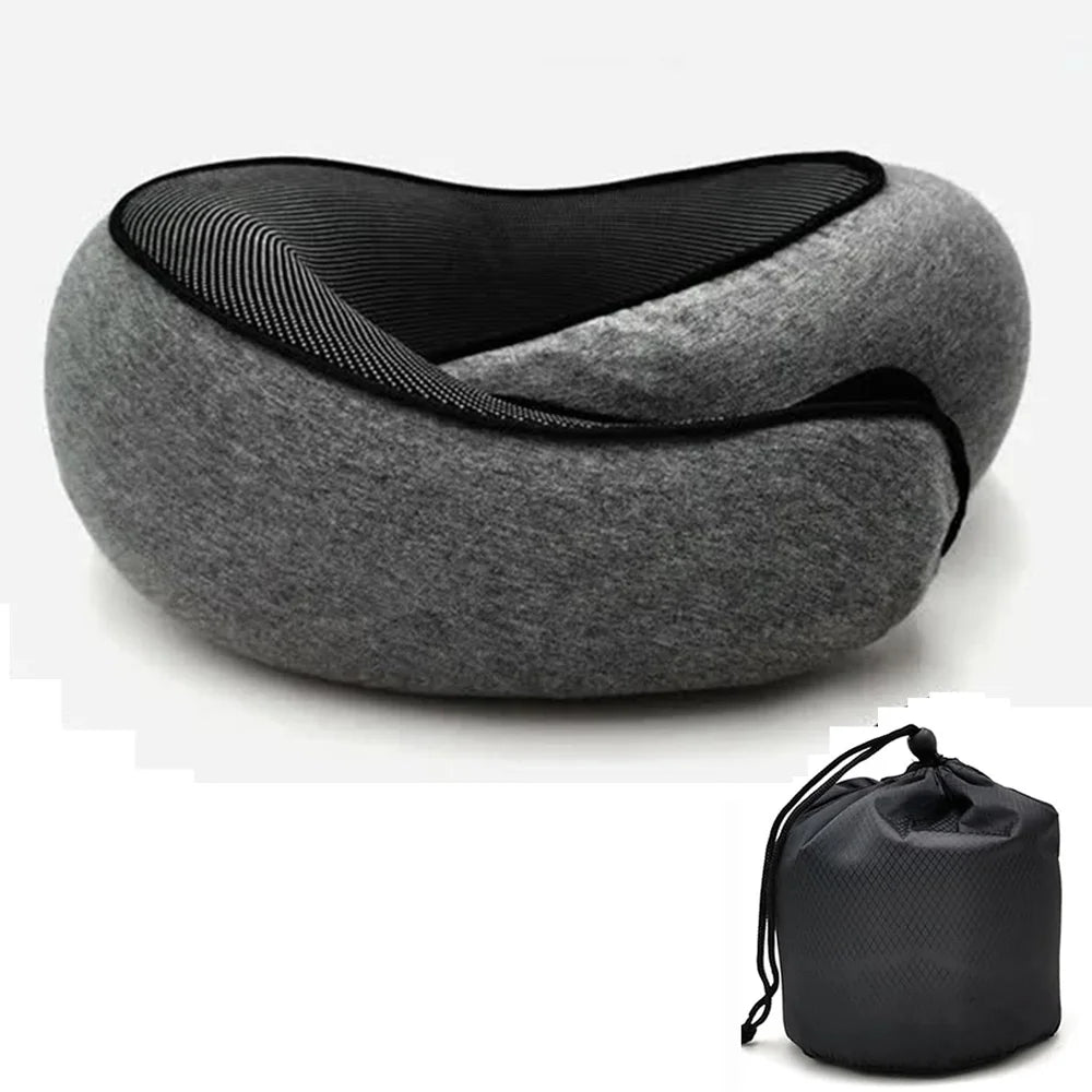 Snail Style Memory Foam Travel Neck Pillow - Image 9