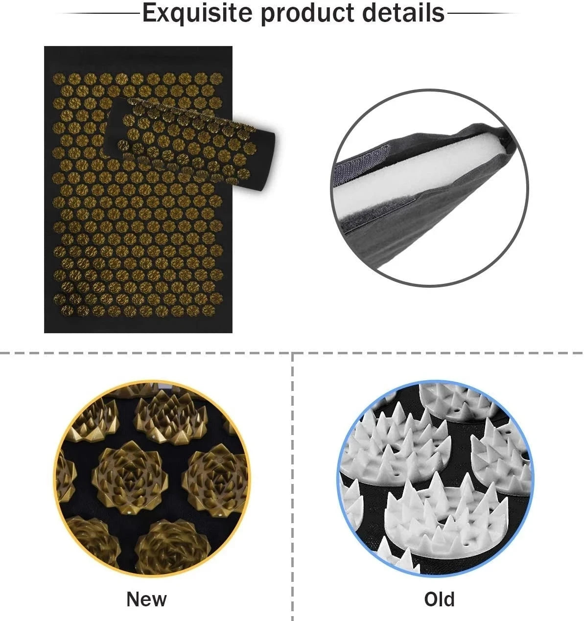 Acupressure Yoga Mat & Kuznetsov Applicator - Image 4