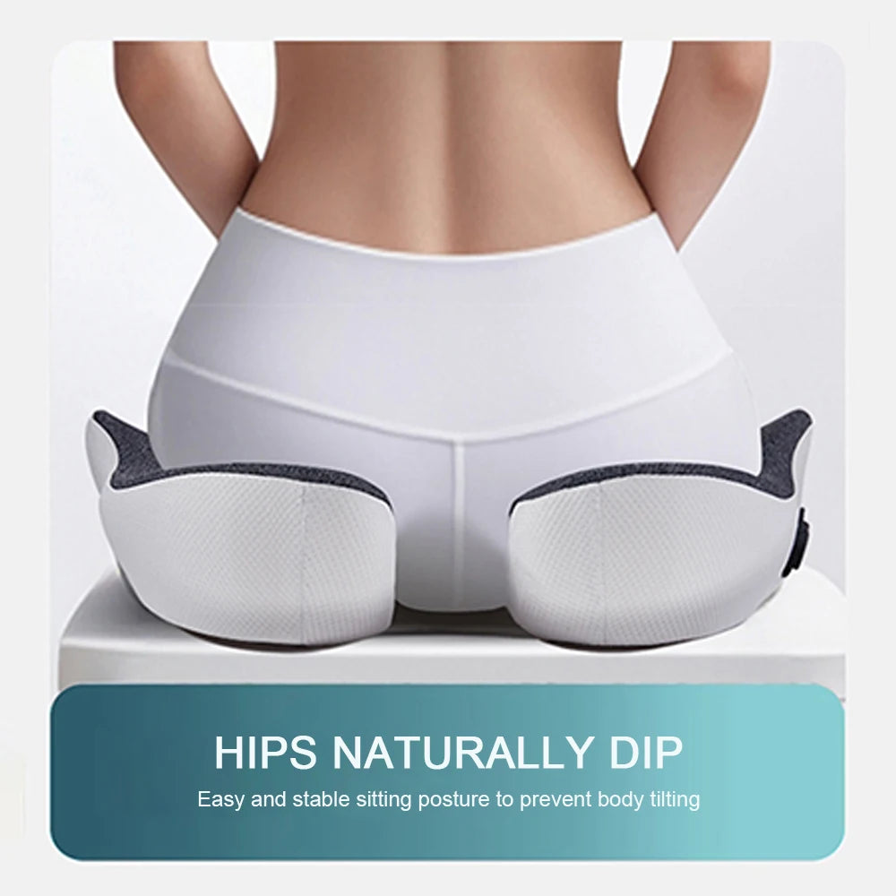 Orthopedic Chair Cushion – Memory Foam Support for Waist, Coccyx & Buttocks - Image 4