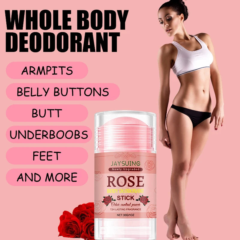Rose Body Fragrance Stick – Elegant Floral Scent in a Convenient Balm - Image 4