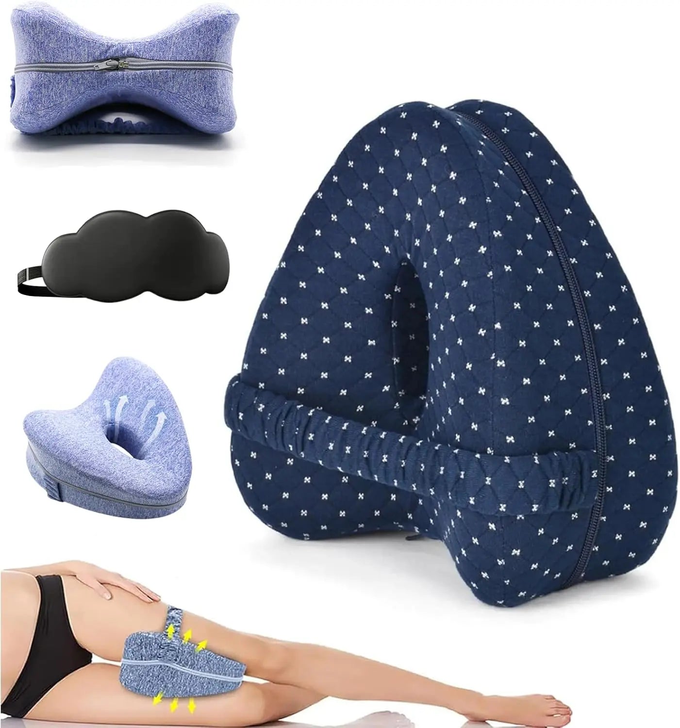 Revoget Alignment Pillow – Sciatica & Hip Pain Relief for Side Sleepers - Image 8