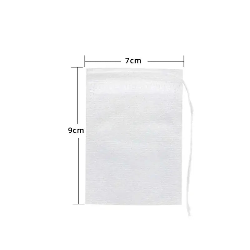 Disposable Tea Filter Bags – Non-Woven Fabric Empty Tea Bags with String & Heat Seal - Image 13