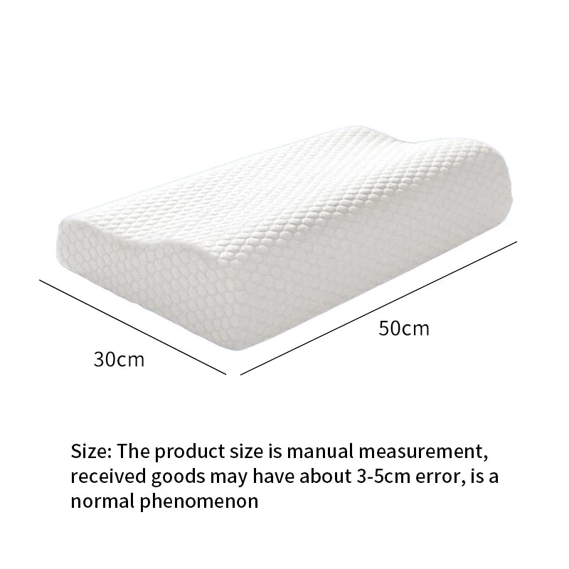 1pc Memory Foam Water Cube Pillow – Anti-Snoring Neck Support with Temperature Sensing Core - Image 9