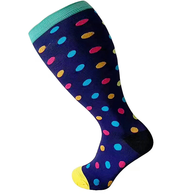 Plus Size Compression Socks – 30mmHg Knee-High Support for Men & Women with Varicose Veins - Image 11