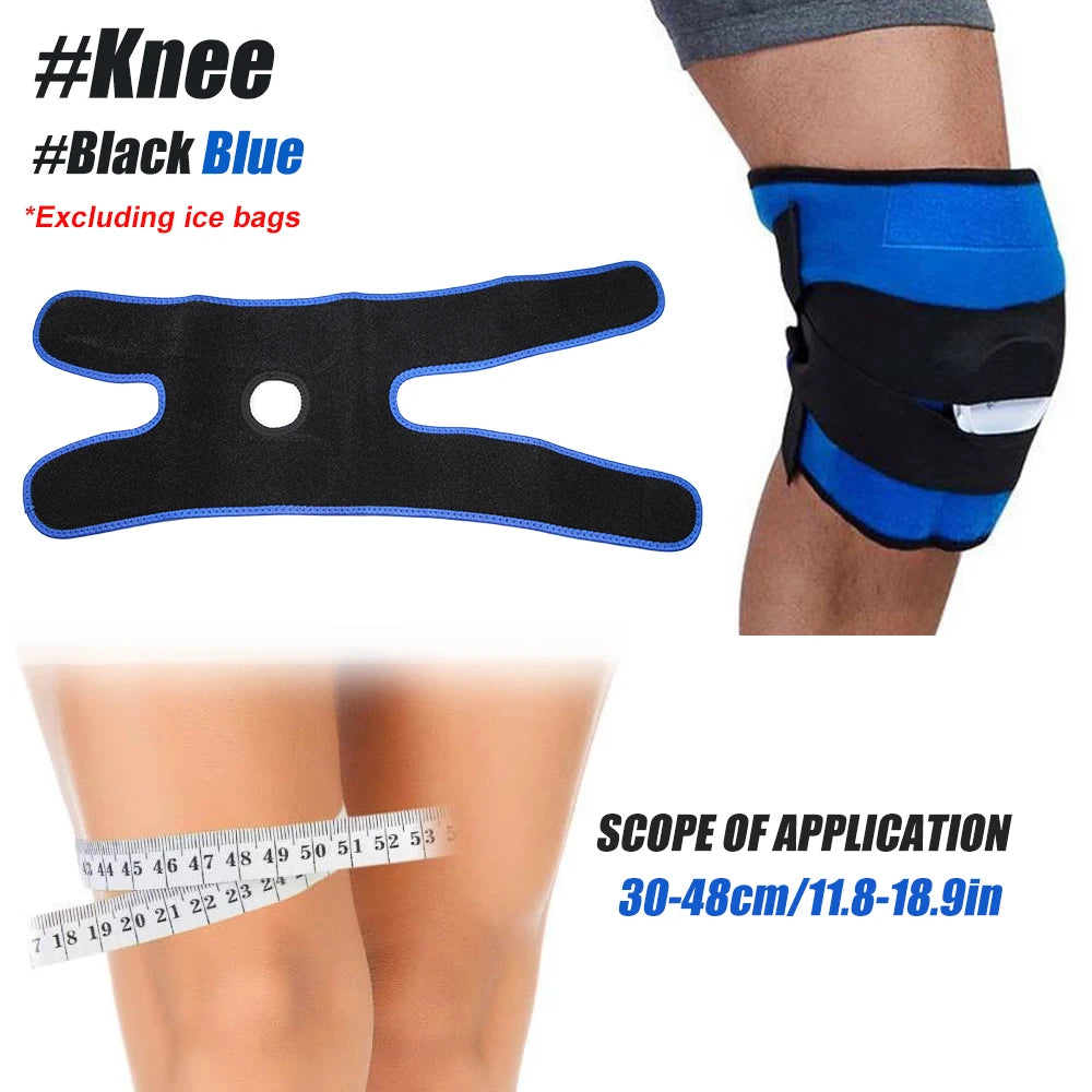 Shoulder, Knee & Waist Brace – Hot & Cold Compress Holder for Pain & Injury Relief - Image 6