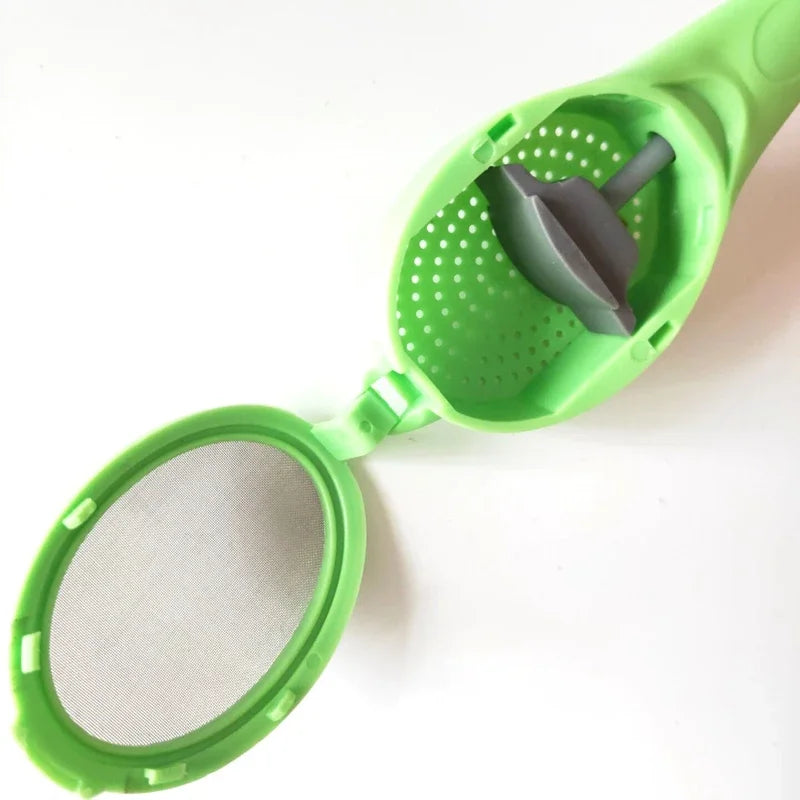 Reusable Tea Infuser with Built-in Plunger – Swirl, Steep, Stir & Press for Rich Flavor - Image 5