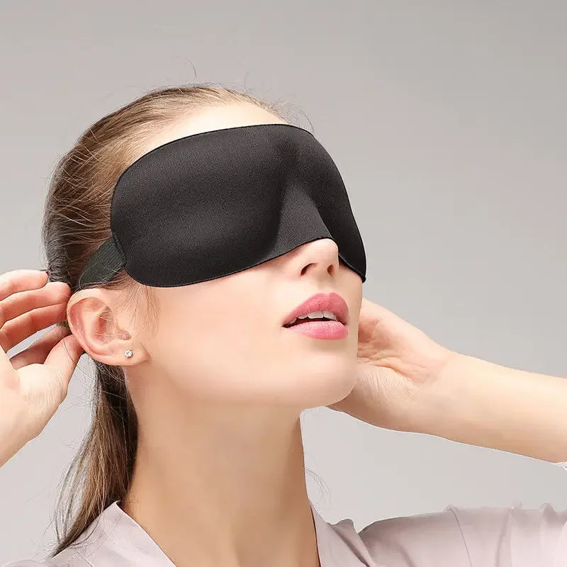 3D Sleeping Mask – Soft Padded Light-Blocking Eye Patch for Rest & Relaxation - Image 2