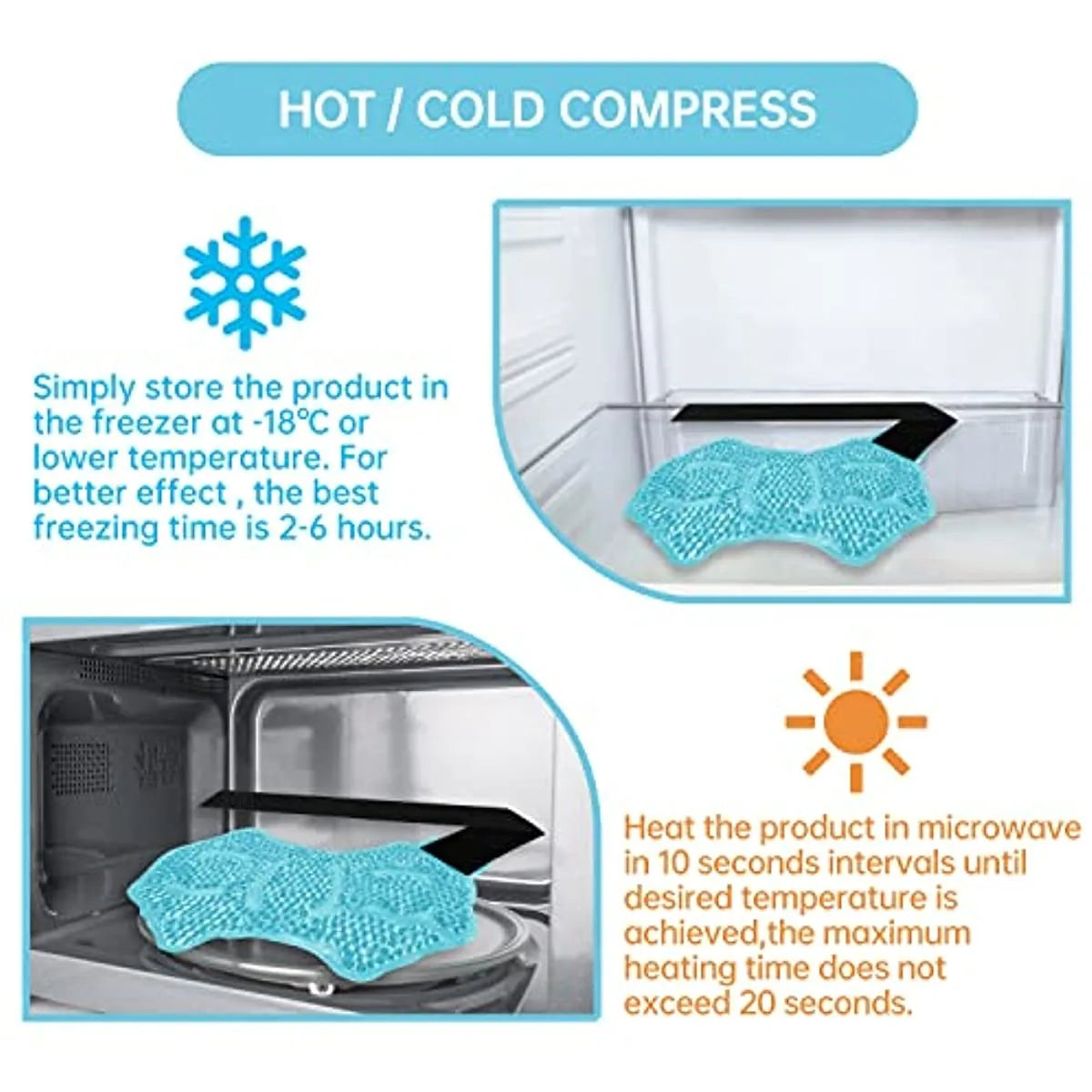 Ankle/Sports Foot Ice Pack – Hot & Cold Gel Pack with Adjustable Stand 🌟 - Image 6