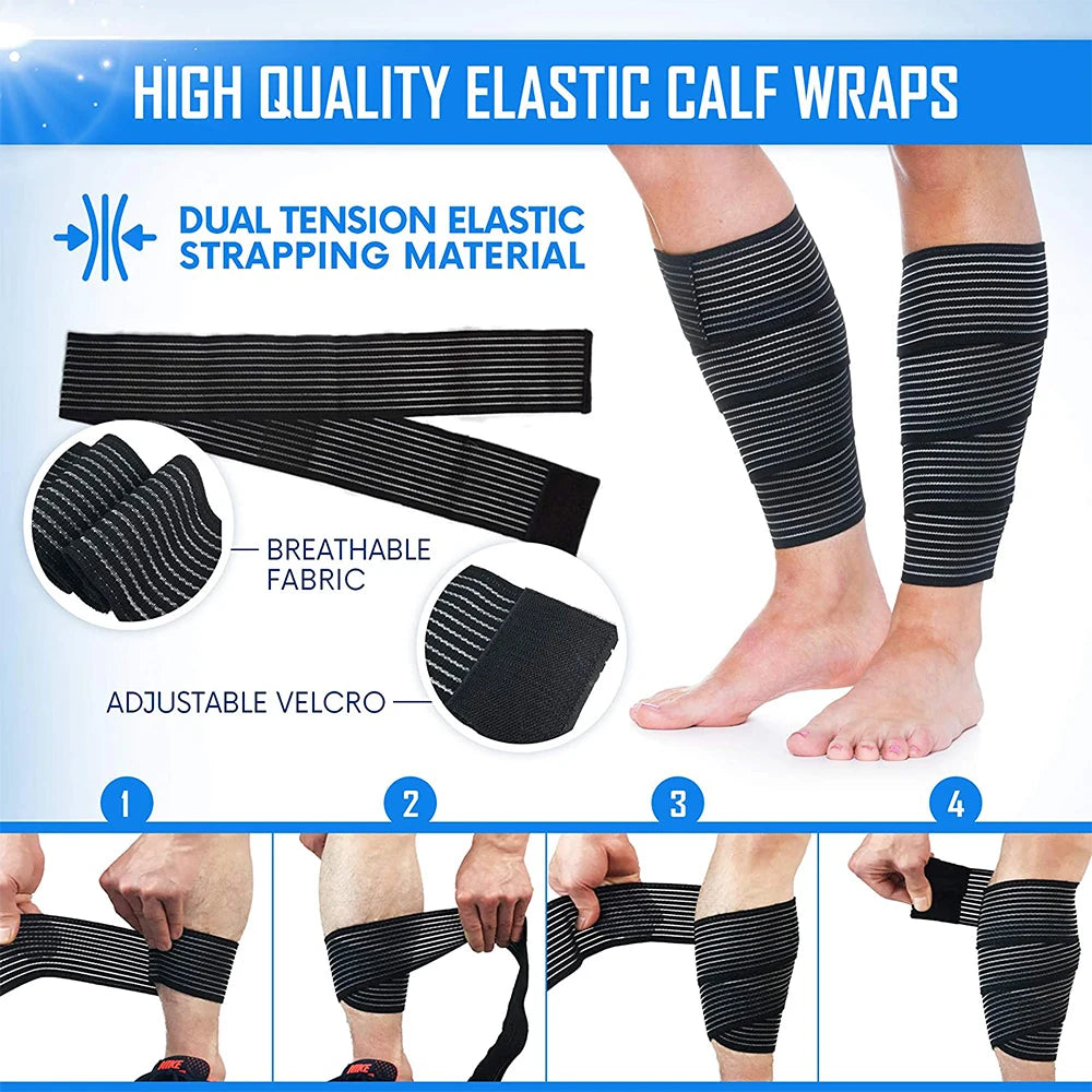 TIKE Elastic Breathable Support Wrap – Compression Bandage Strap for Ankle, Knee, Elbow, Wrist & Hand - Image 5