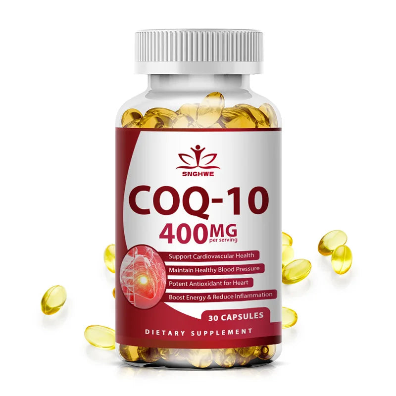 120PCS Coenzyme Q10 Capsules – High Absorption COQ10 for Energy & Heart Health - Image 16