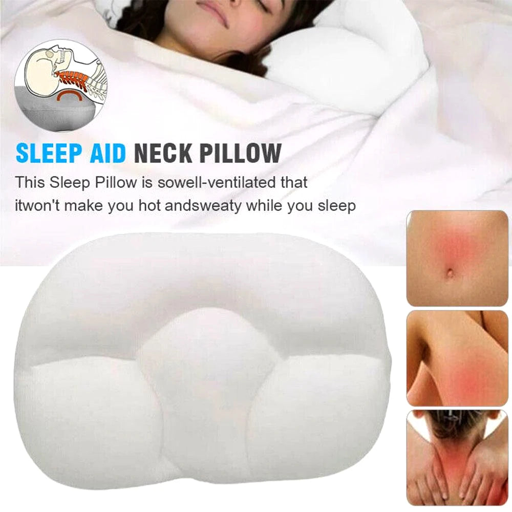 All-Round Sleep Pillow – Egg Sleeper Memory Foam Orthopedic Neck Pillow with 3D Micro Airballs - Image 2