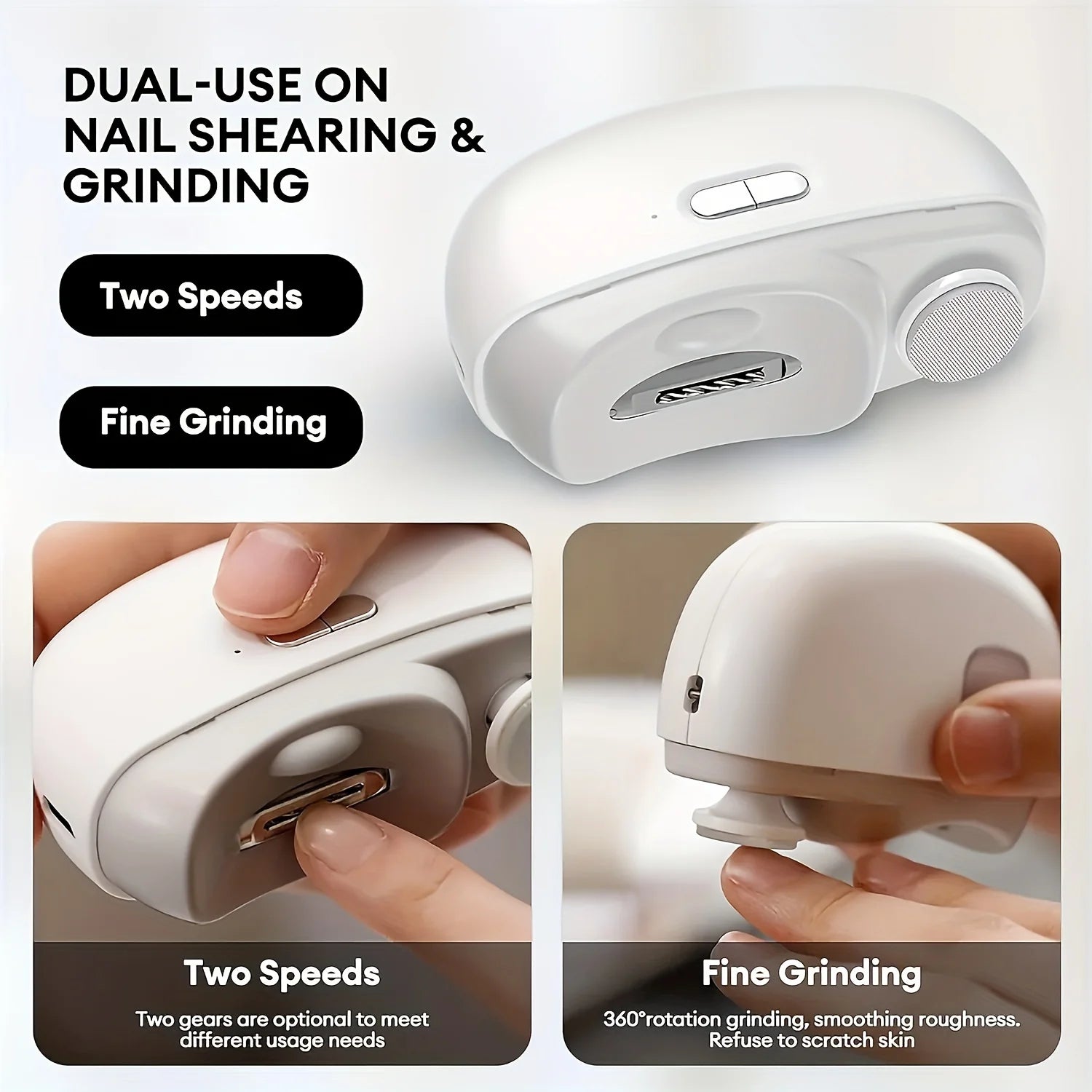 The Ultimate Nail Care Toolkit – Professional Electric Clippers, Polishers, Files & Shaping Tools - Image 3