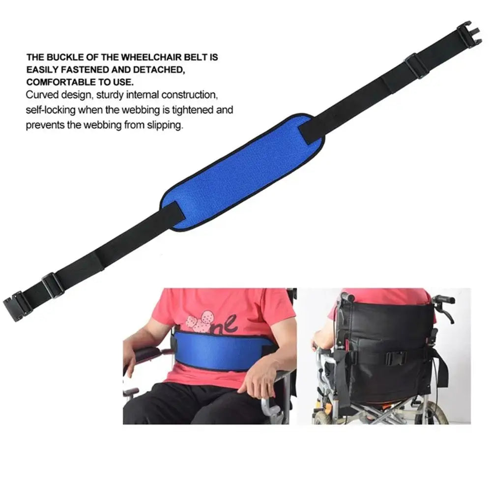 Adjustable Wheelchair Seat Belt – Anti-Fall Safety Strap with Quick Release - Image 4