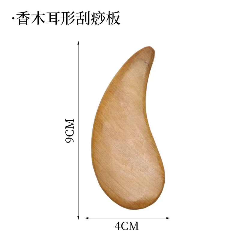 Wood Trigger Point Massage & Gua Sha Tools – Professional Lymphatic Drainage & Wood Therapy for Back, Leg, Hand & Face - Image 16