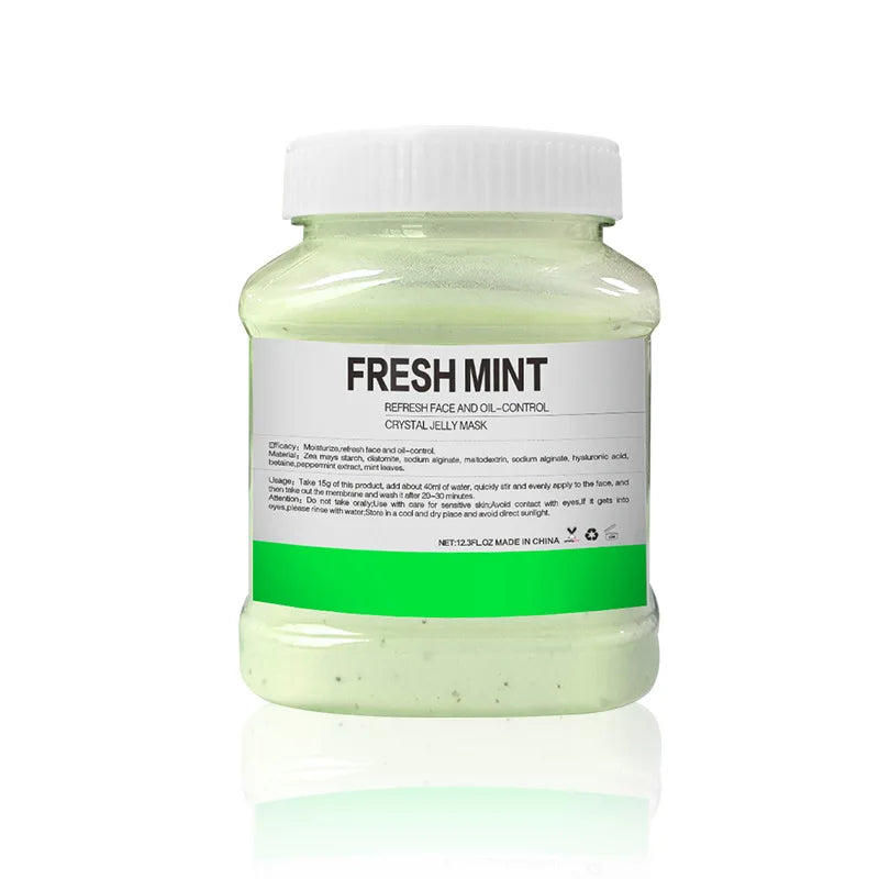 350g Hydrating 24K Gold Jelly Mask Powder – Rose Petal Crystal Soft Mask for Glowing Skin - Image 15