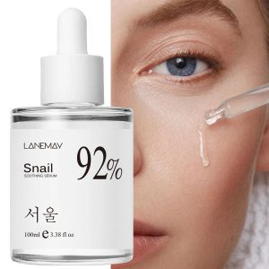 100ml 92% Snail Soothing Facial Essence – Multi-in-One Hydrating & Moisturizing Face Serum