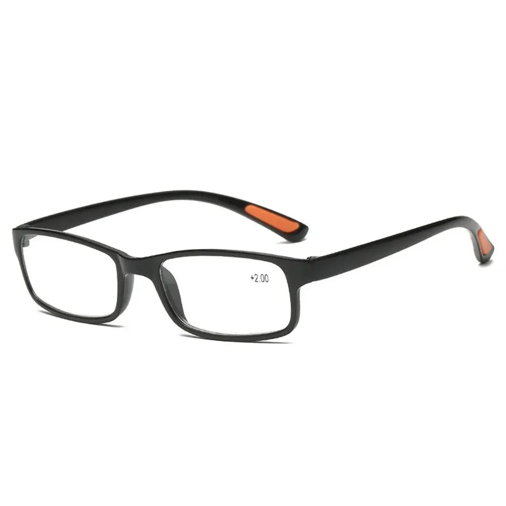 Unisex Ultralight TR90 Blue Light Blocking Reading Glasses – HD Square Prescription Eyewear - Image 10
