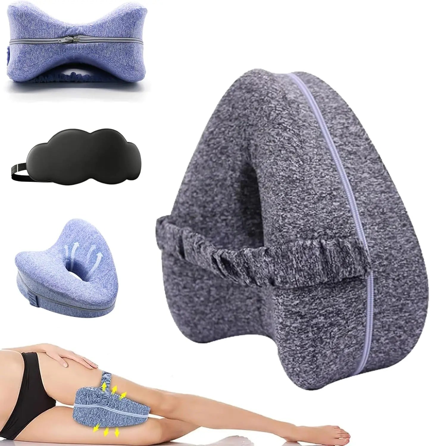 Revoget Alignment Pillow – Sciatica & Hip Pain Relief for Side Sleepers - Image 9