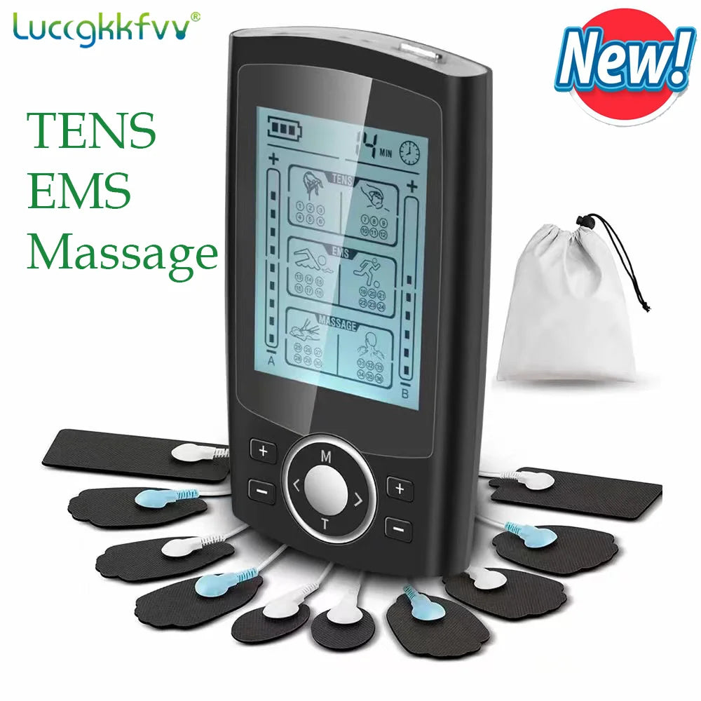 36-Mode TENS EMS Muscle Stimulator – Digital Acupuncture Slimming Machine - Image 8