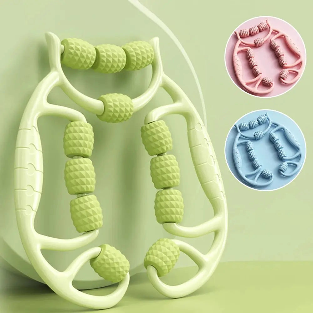 12-Ring Circular Leg Slimmer – Stretching & Massage Clamp